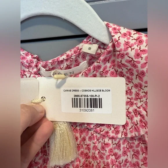 SOLD Doen Carine Dress in Cosmos Hillside Bloom size 2 years NWT - Picture 3 of 3